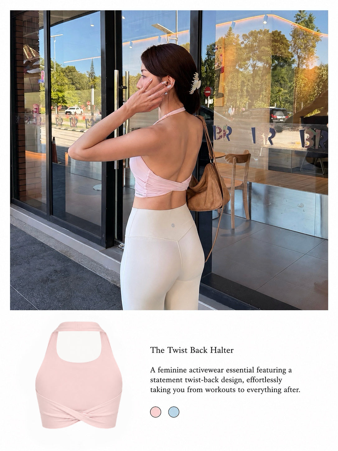 Baju Tank Halter Marechal Twist Back