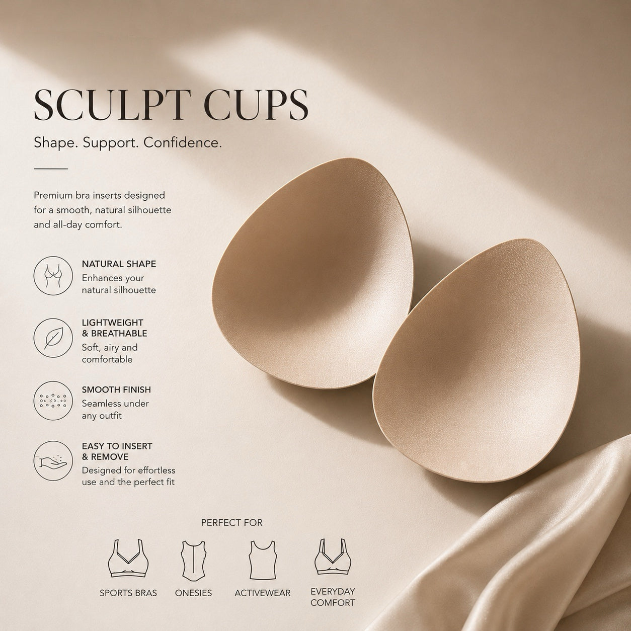 Pelapik Bra SculptFit Maréchal