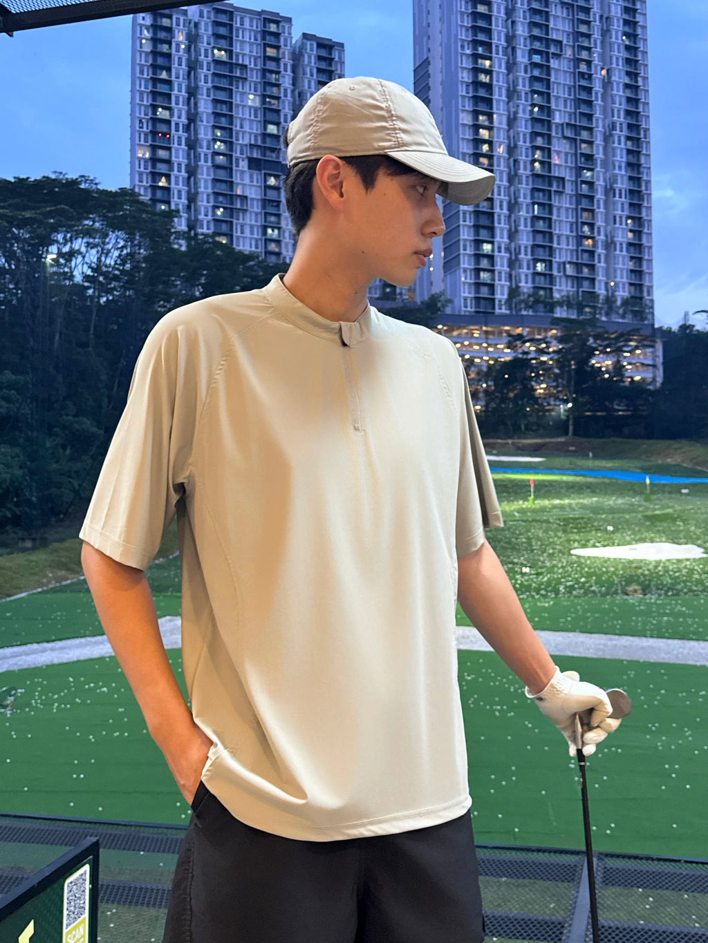 Maréchal Quarter Zip Tee