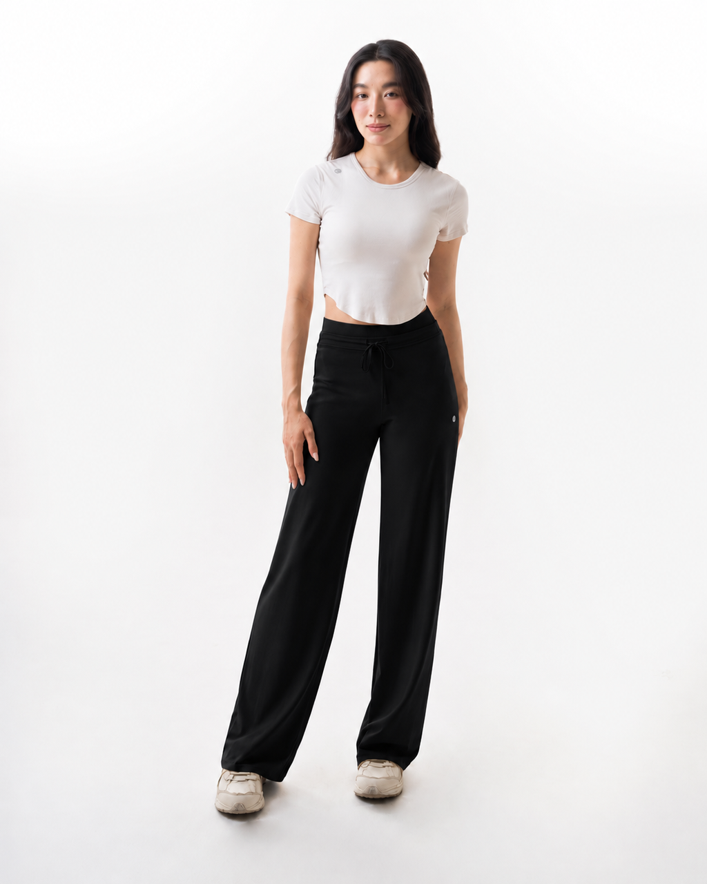 Maréchal High Waist Straight Leg Pants