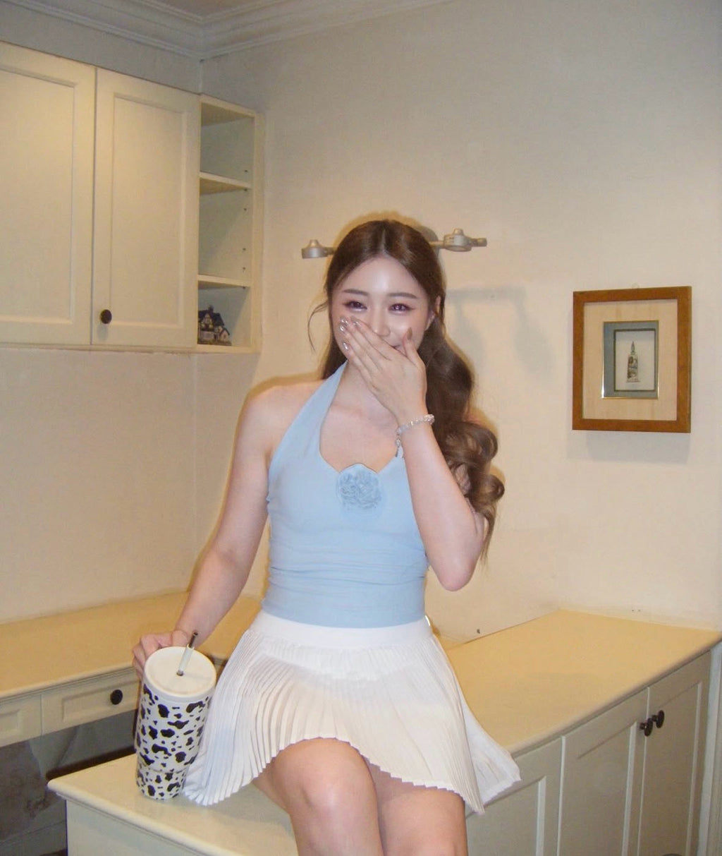 Maréchal Camellia Halter Top