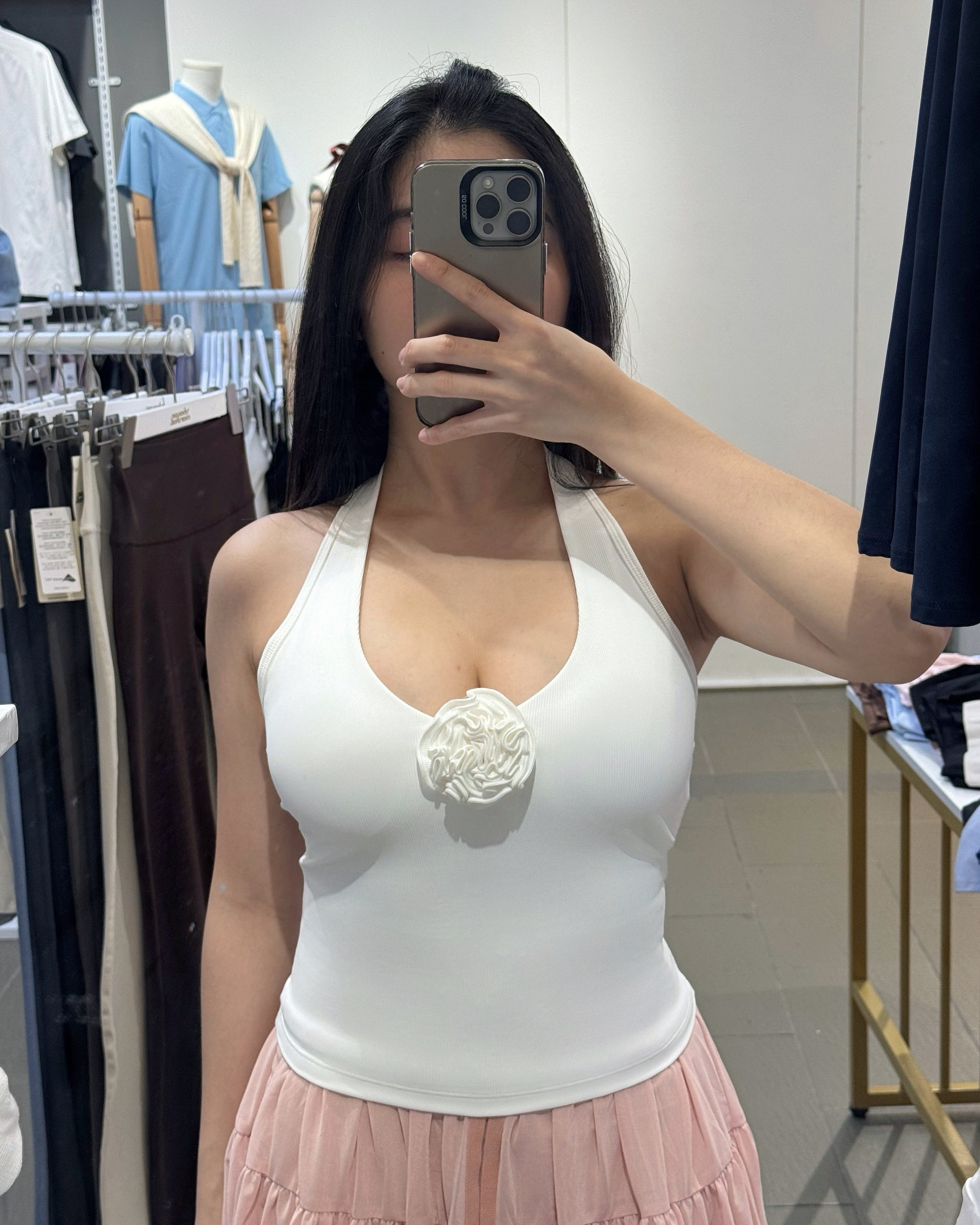 Maréchal Camellia Halter Top
