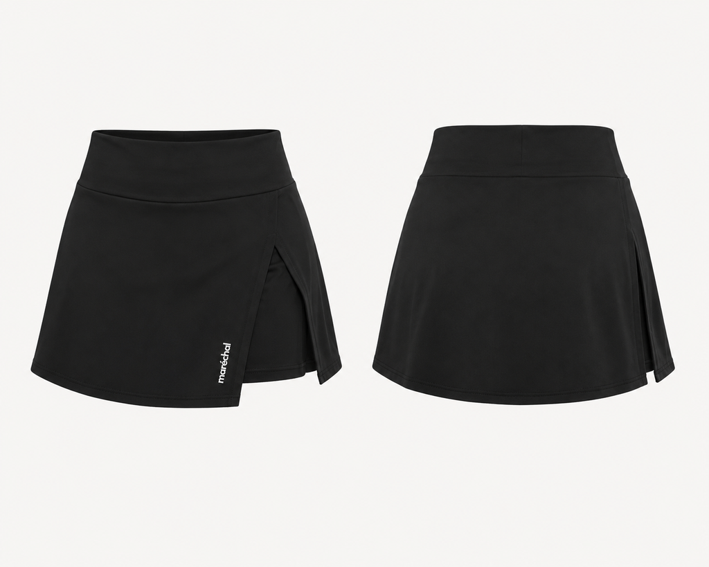 Skirt Paras Pendek Maréchal Slit
