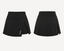 Maréchal Slit Court Skirt