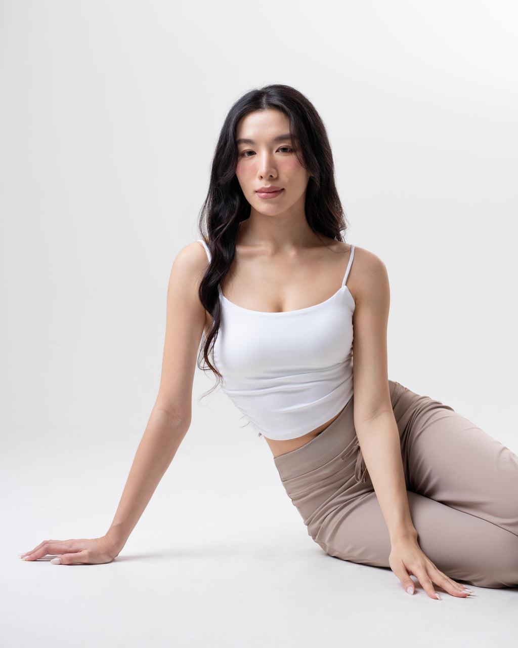 Maréchal Thin Strap Scrunch Top