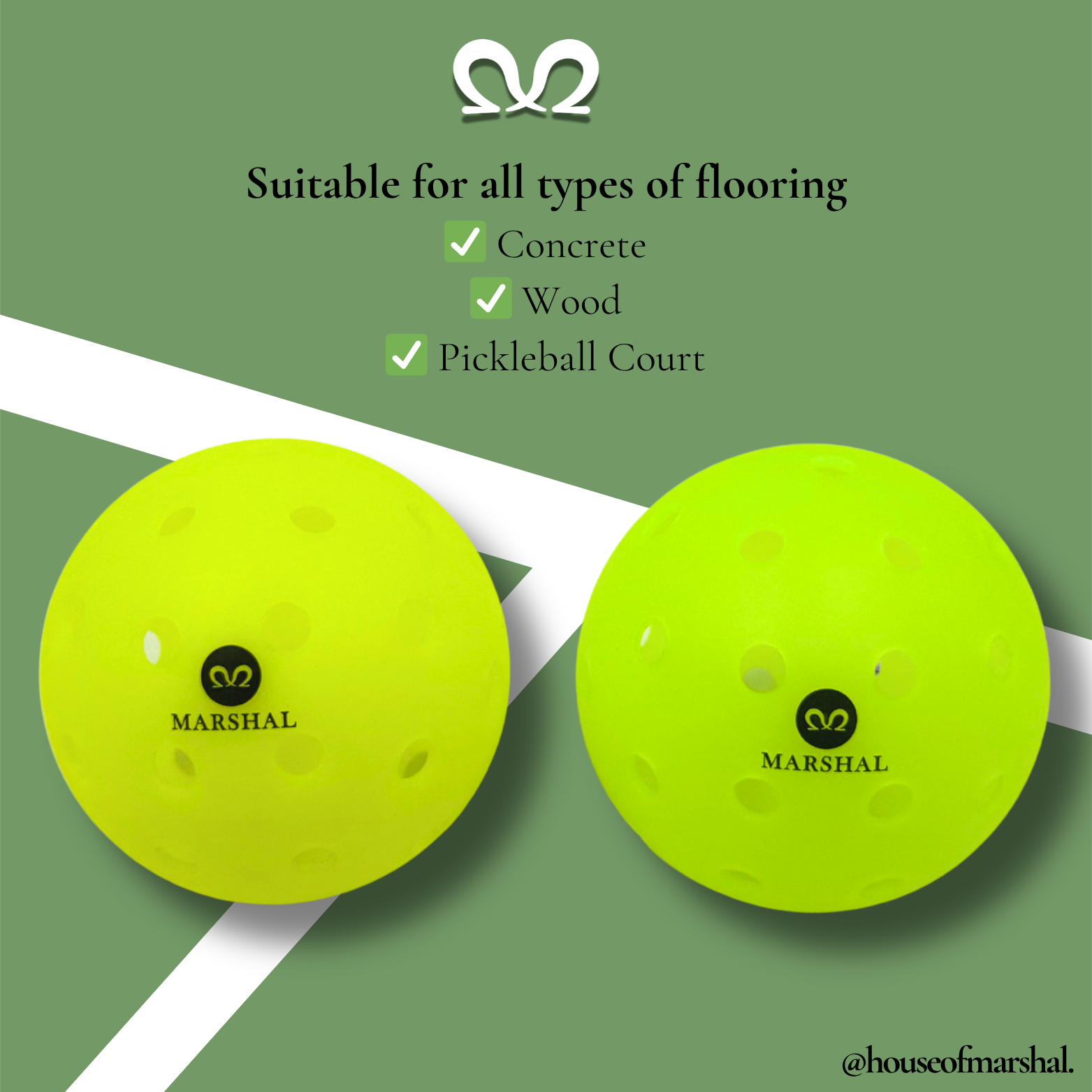 [3 PCS] USAPA Standard Ball | 40 Hole Roto-Molded Design