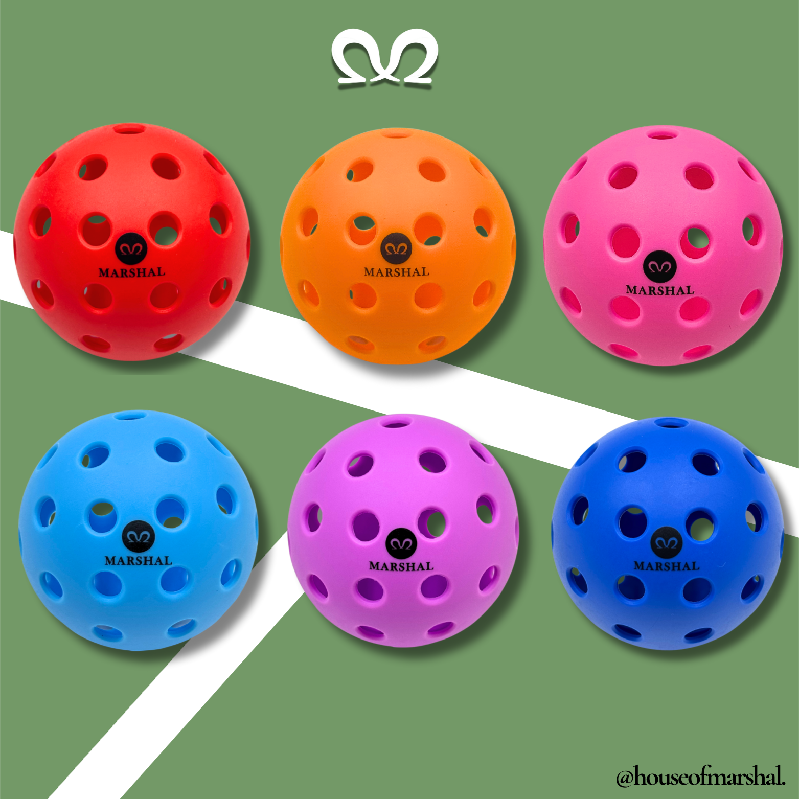 [3 PCS] All Day Use Pickleball | 26 & 40 Holes Main image