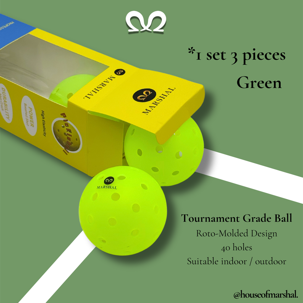 [3 PCS] USAPA Standard Ball | 40 Hole Roto-Molded Design